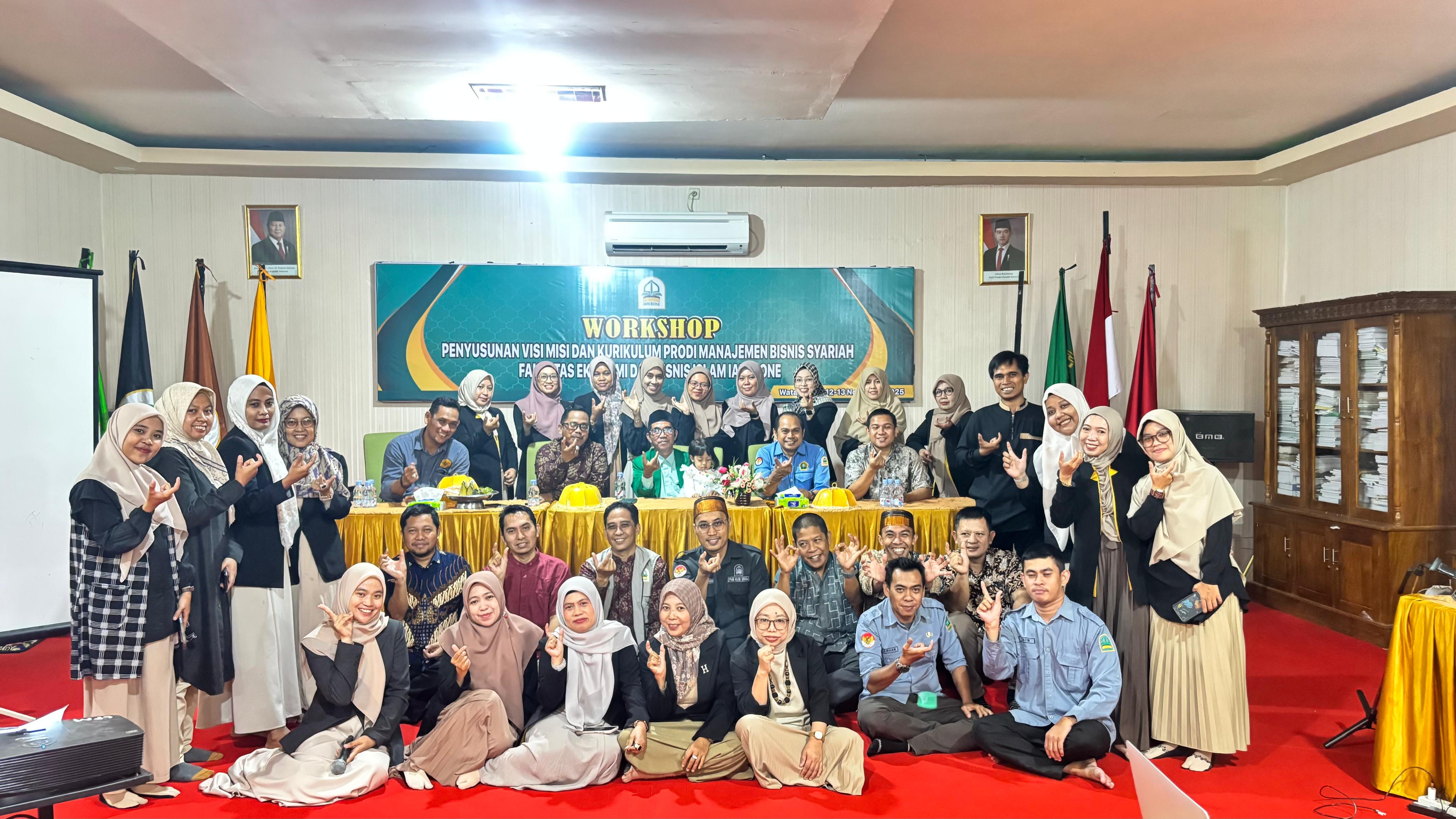 Workshop Visi, Misi, dan Kurikulum Program Studi Manajemen Bisnis Syariah
