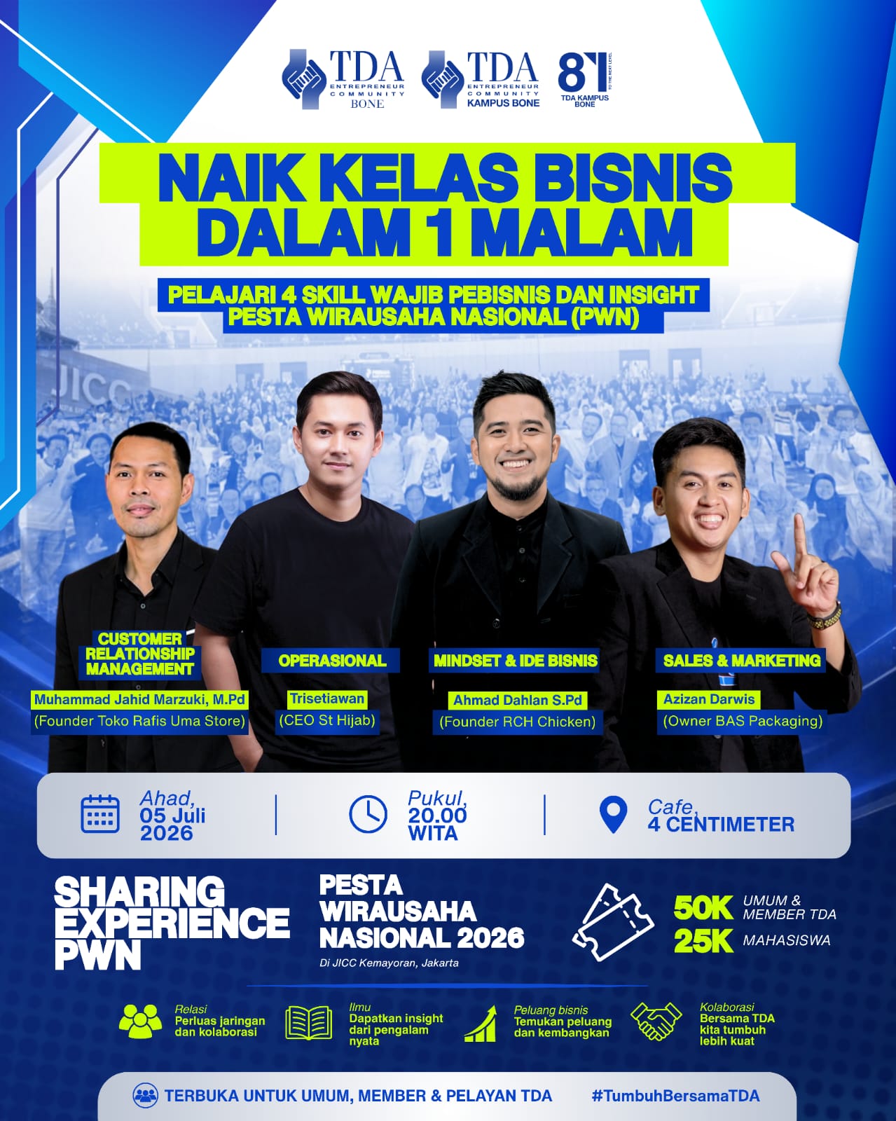 MBS IAIN Bone Students Take Part in Sharing Experience at the 2026 National Entrepreneurial Festival